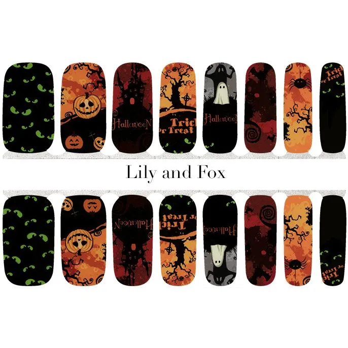 Lily and Fox - Nail Wrap - Spooked