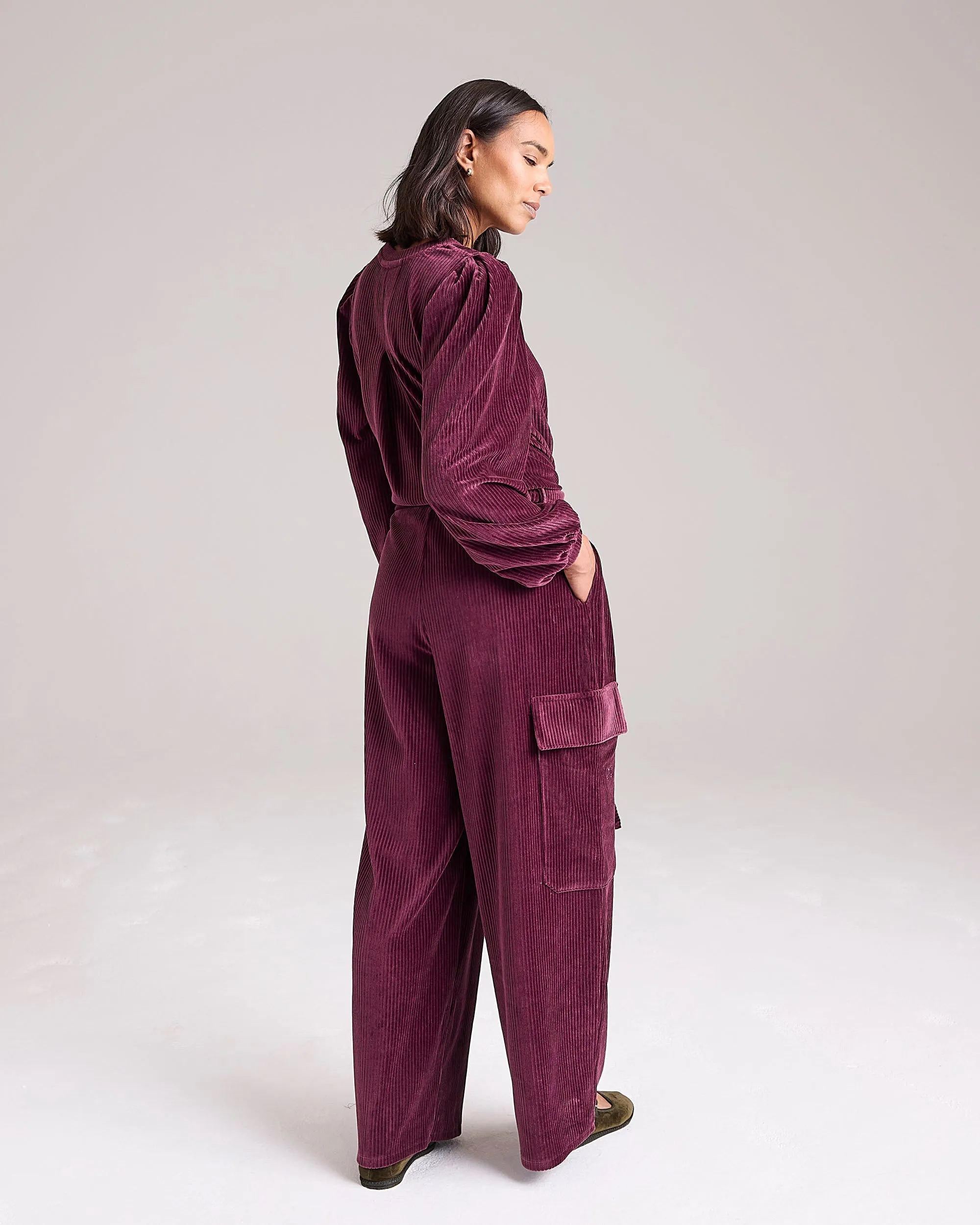 Marley Wide Leg Cargo Trouser by Cape Cove