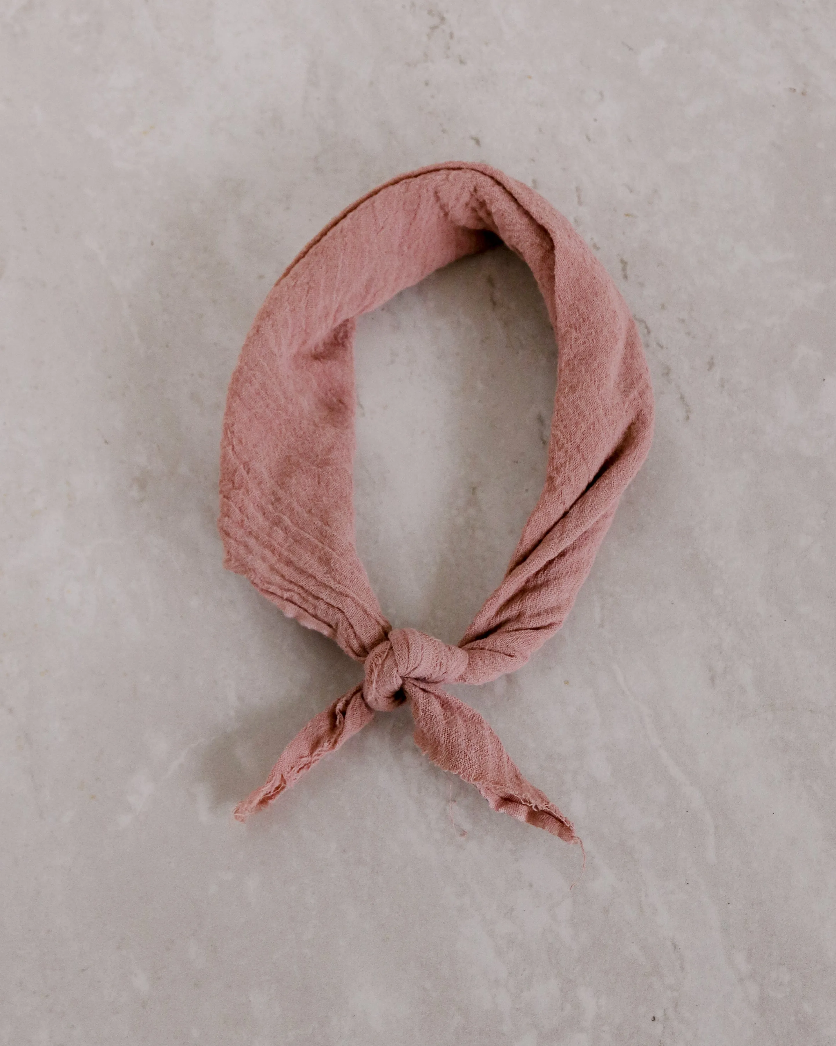 Mauve Cotton Plant Dyed Bandana