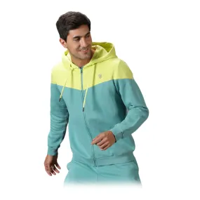 MEN COLOUR BLOCK OUT DOOR TRAINING JACKET