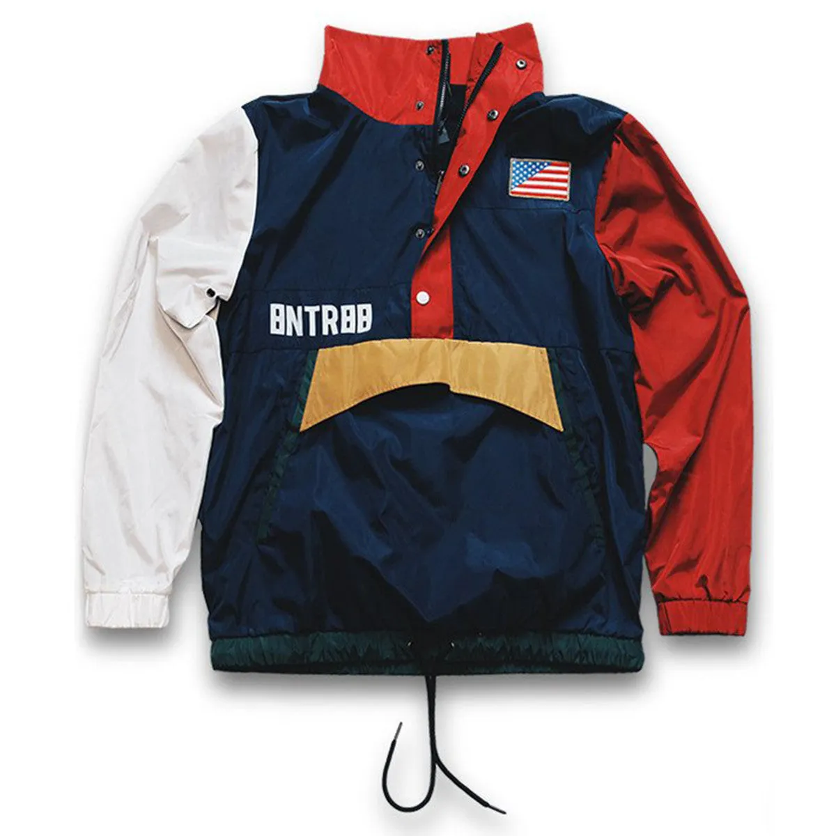 Misunderstood USA Windbreaker Pullover Track Jacket