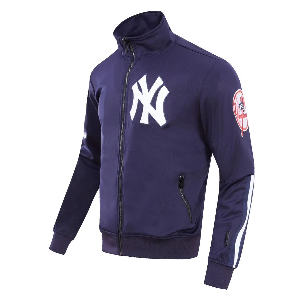 MLB NEW YORK YANKEES CLASSIC MEN'S TRACK JACKET (MIDNIGHT NAVY)