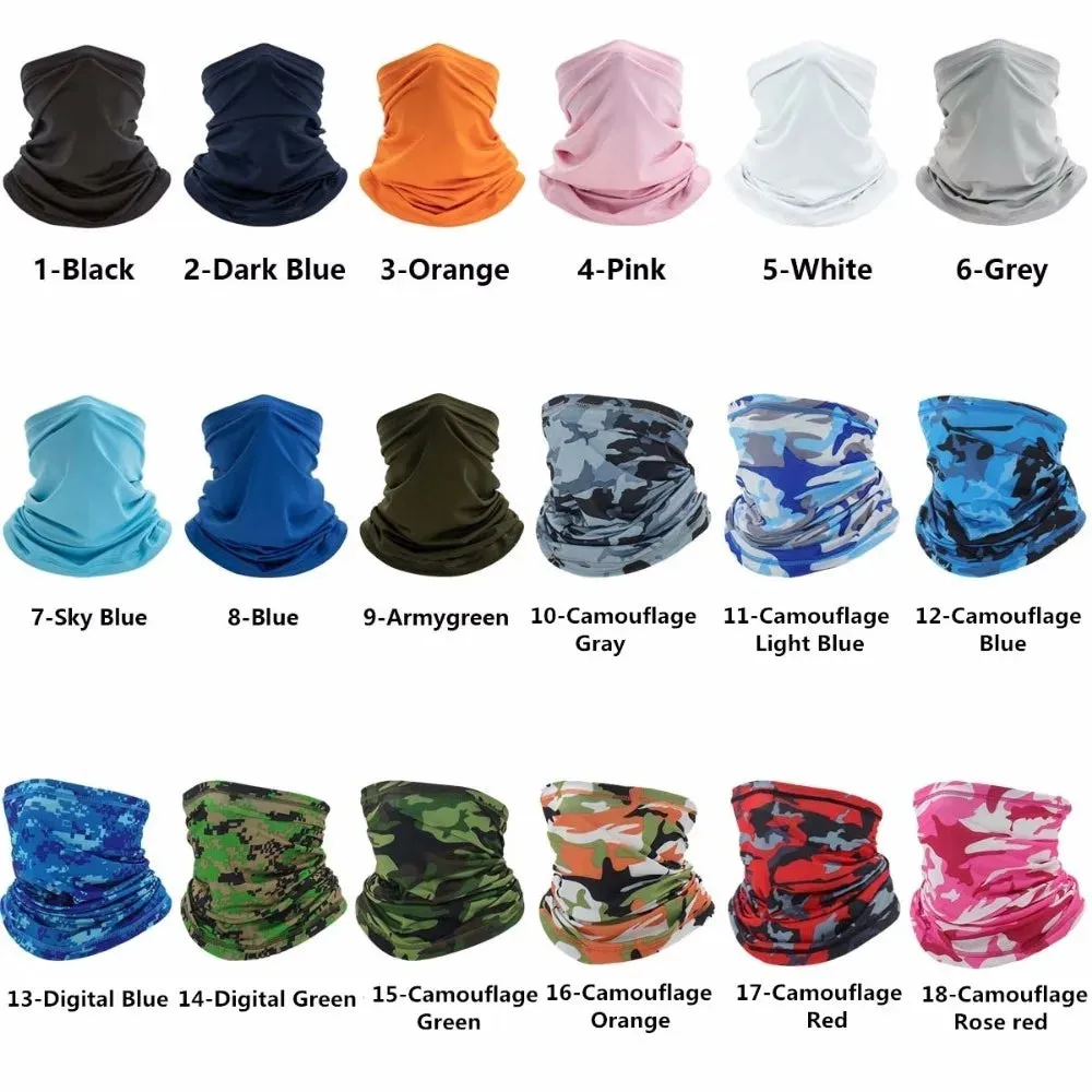 Multi-Purpose Turban Riding Scarf - Ice Silk Cycling Bandana for Men &amp; Women