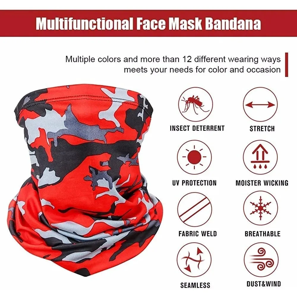 Multi-Purpose Turban Riding Scarf - Ice Silk Cycling Bandana for Men &amp; Women