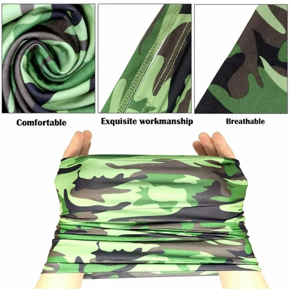 Multi-Purpose Turban Riding Scarf - Ice Silk Cycling Bandana for Men &amp; Women