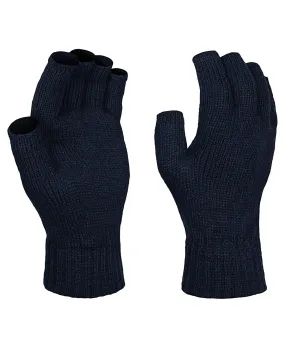 Navy - Fingerless mitts