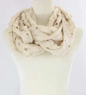 New York crochet infinity scarf