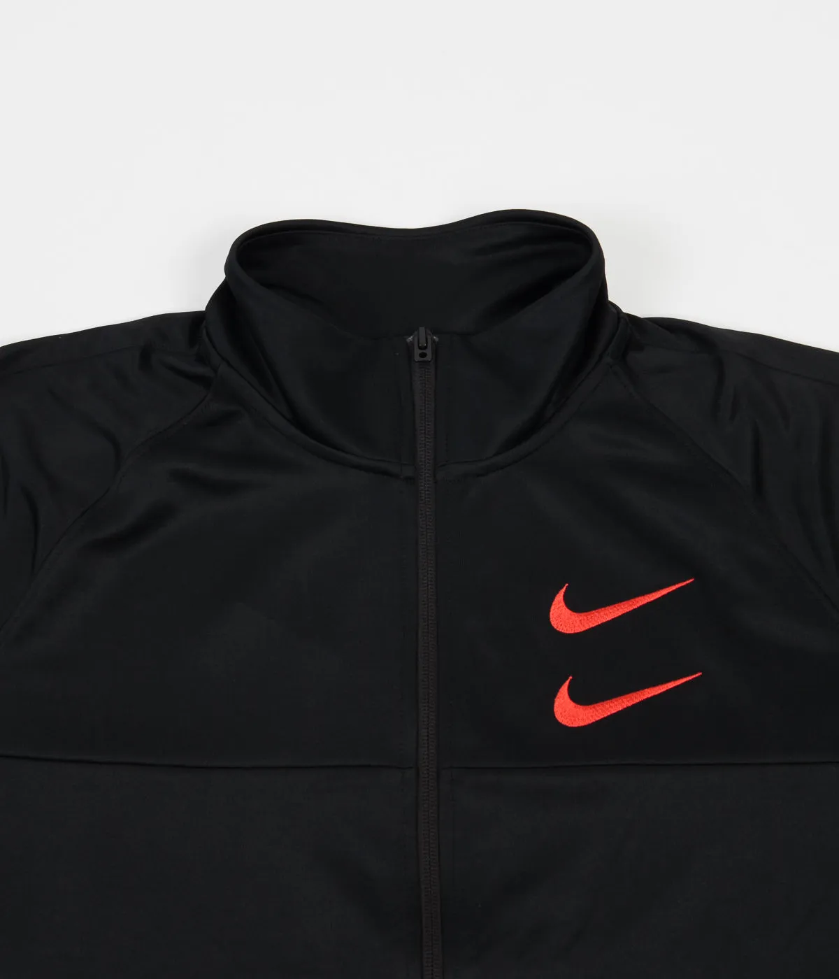 Nike Swoosh Jacket - Black / Black / Ember Glow