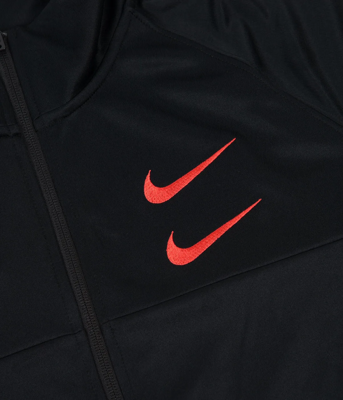 Nike Swoosh Jacket - Black / Black / Ember Glow