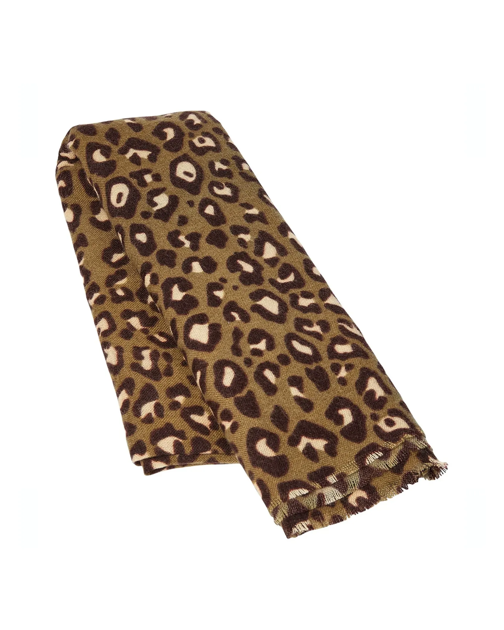 Numph Nujannia Leopard print Scarf