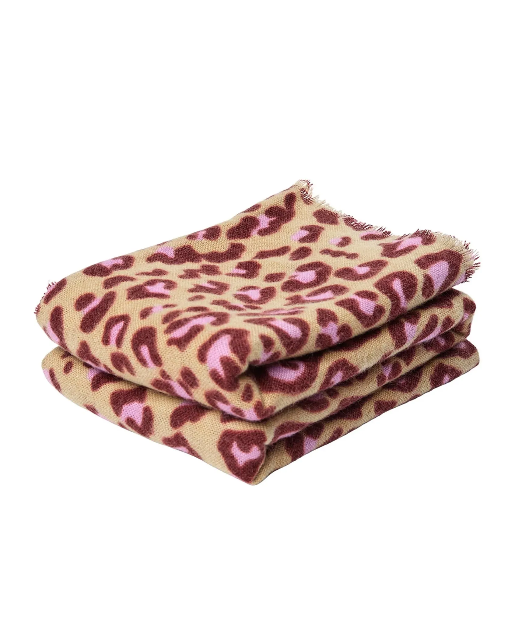 Numph Nujannia Leopard print Scarf