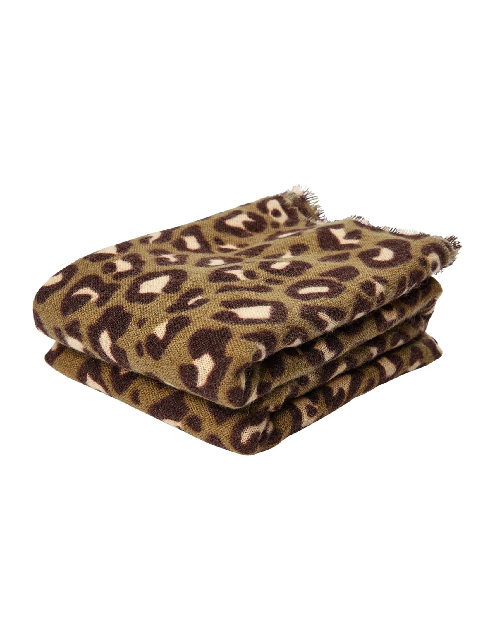 Numph Nujannia Leopard print Scarf