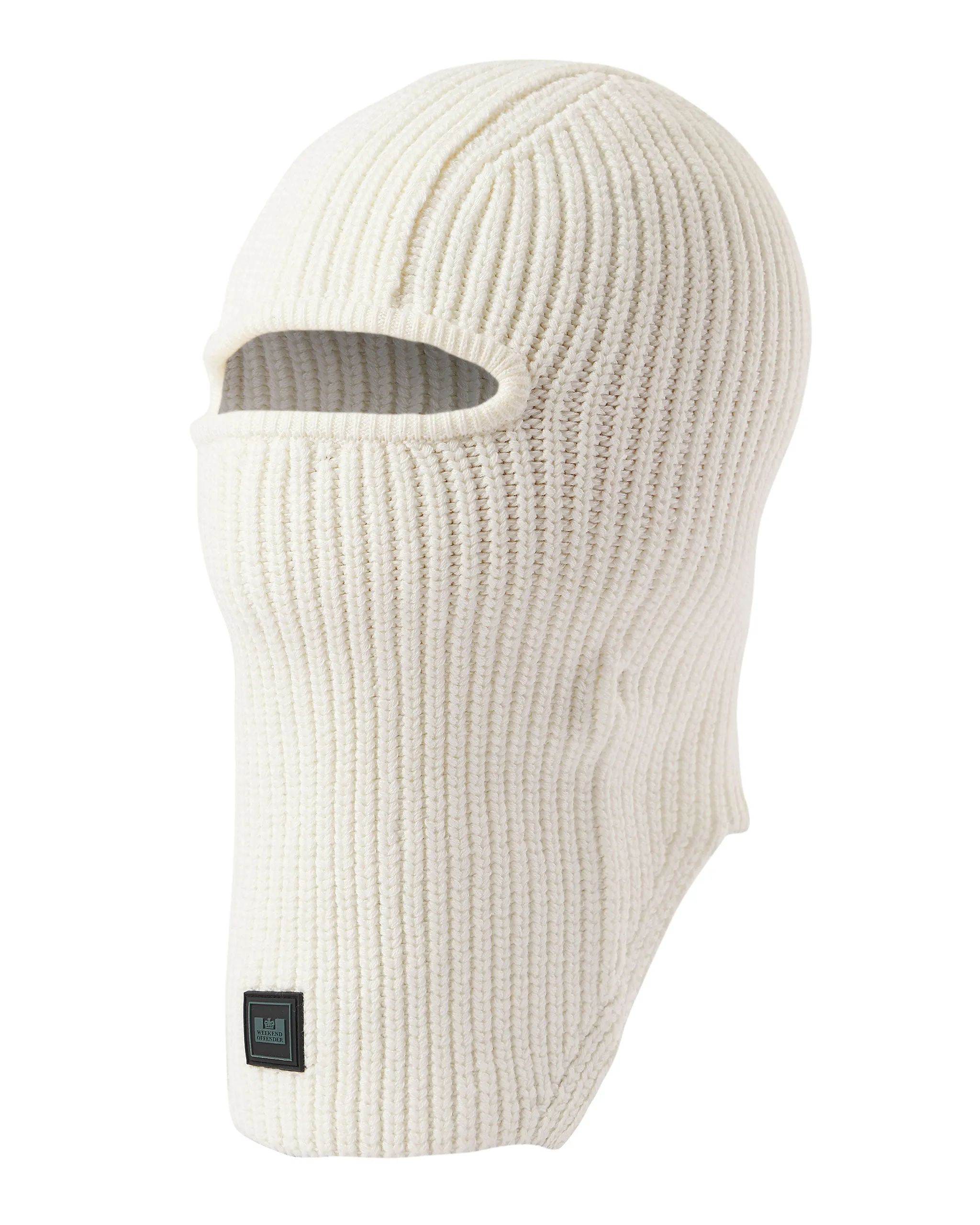 Oden Rib Balaclava Ivory