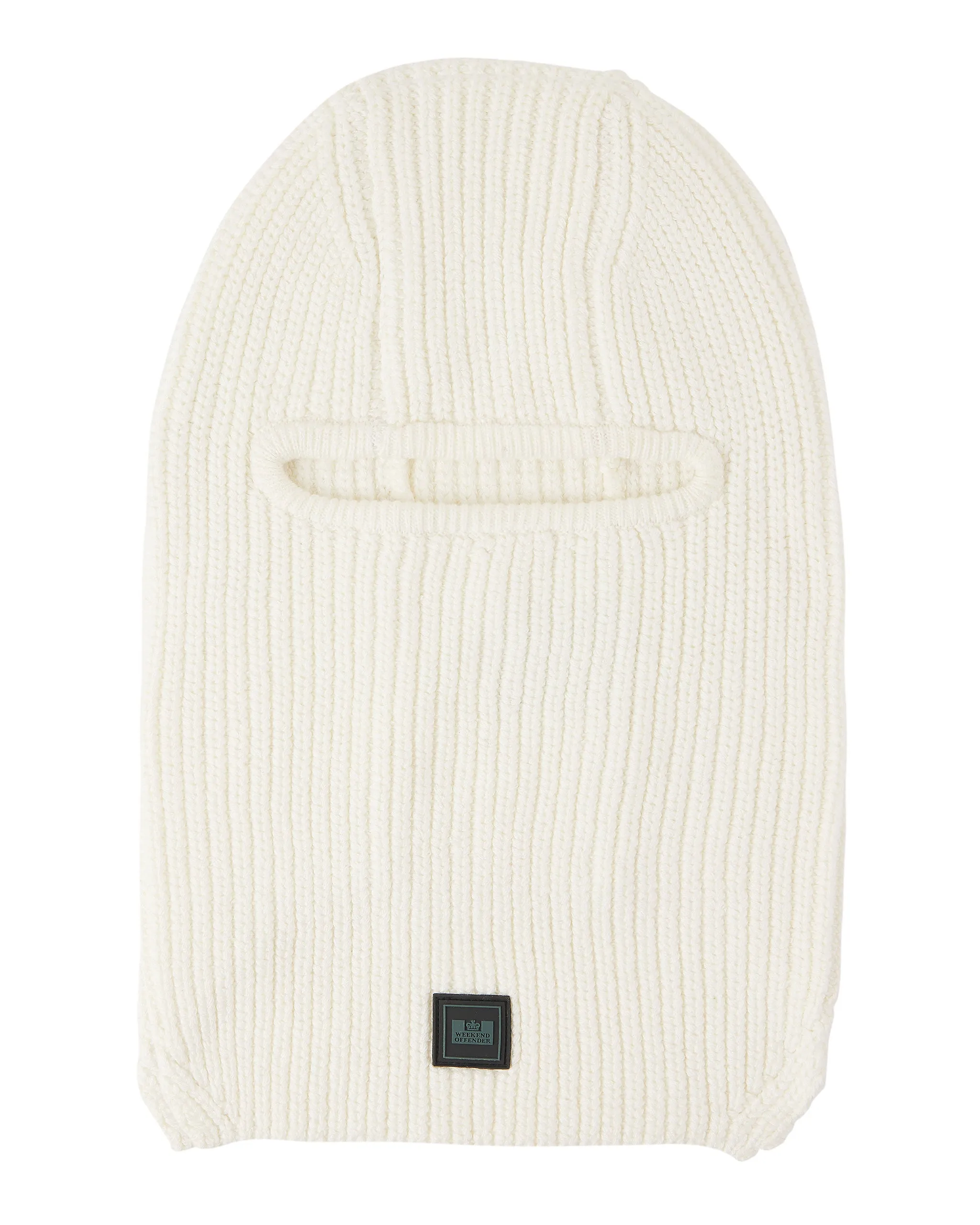 Oden Rib Balaclava Winter White