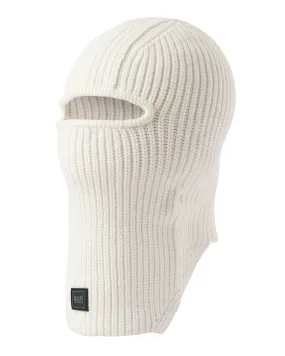 Oden Rib Balaclava Winter White