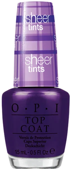 OPI - Be Magentale with Me - Sheer Tints Top Coat Collection