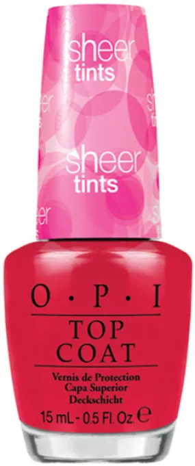 OPI - Be Magentale with Me - Sheer Tints Top Coat Collection