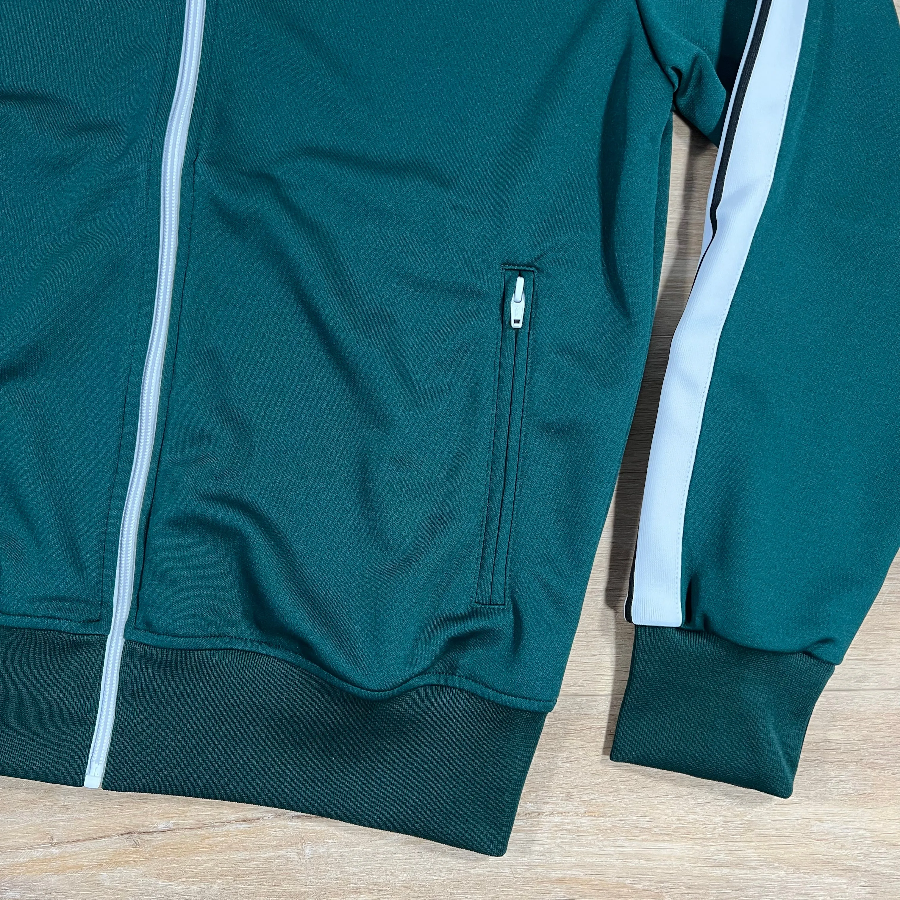 Palm Angels Classic Track Jacket in Green