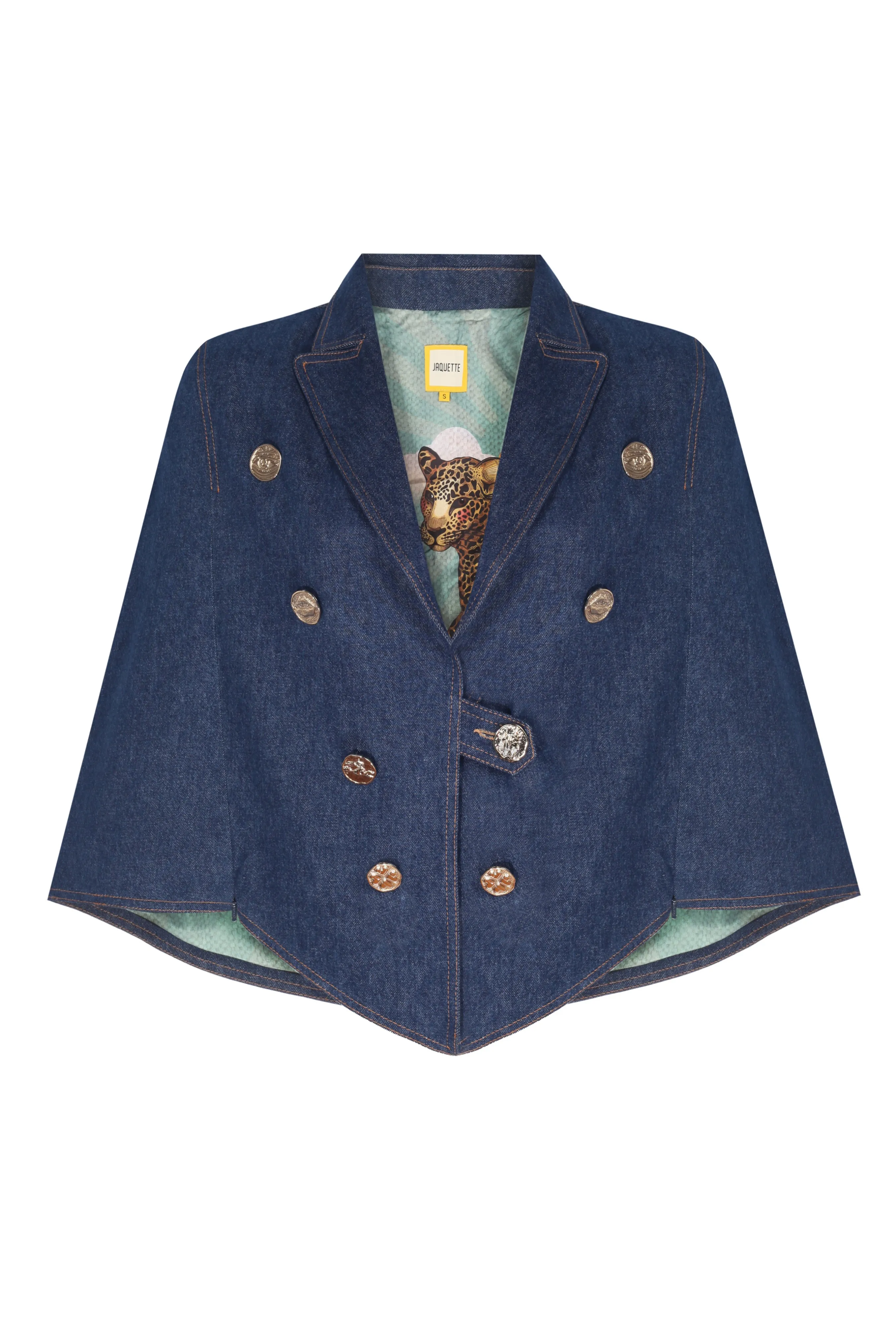 POPPY DENIM CAPE