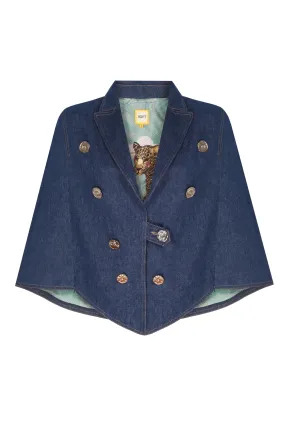 POPPY DENIM CAPE