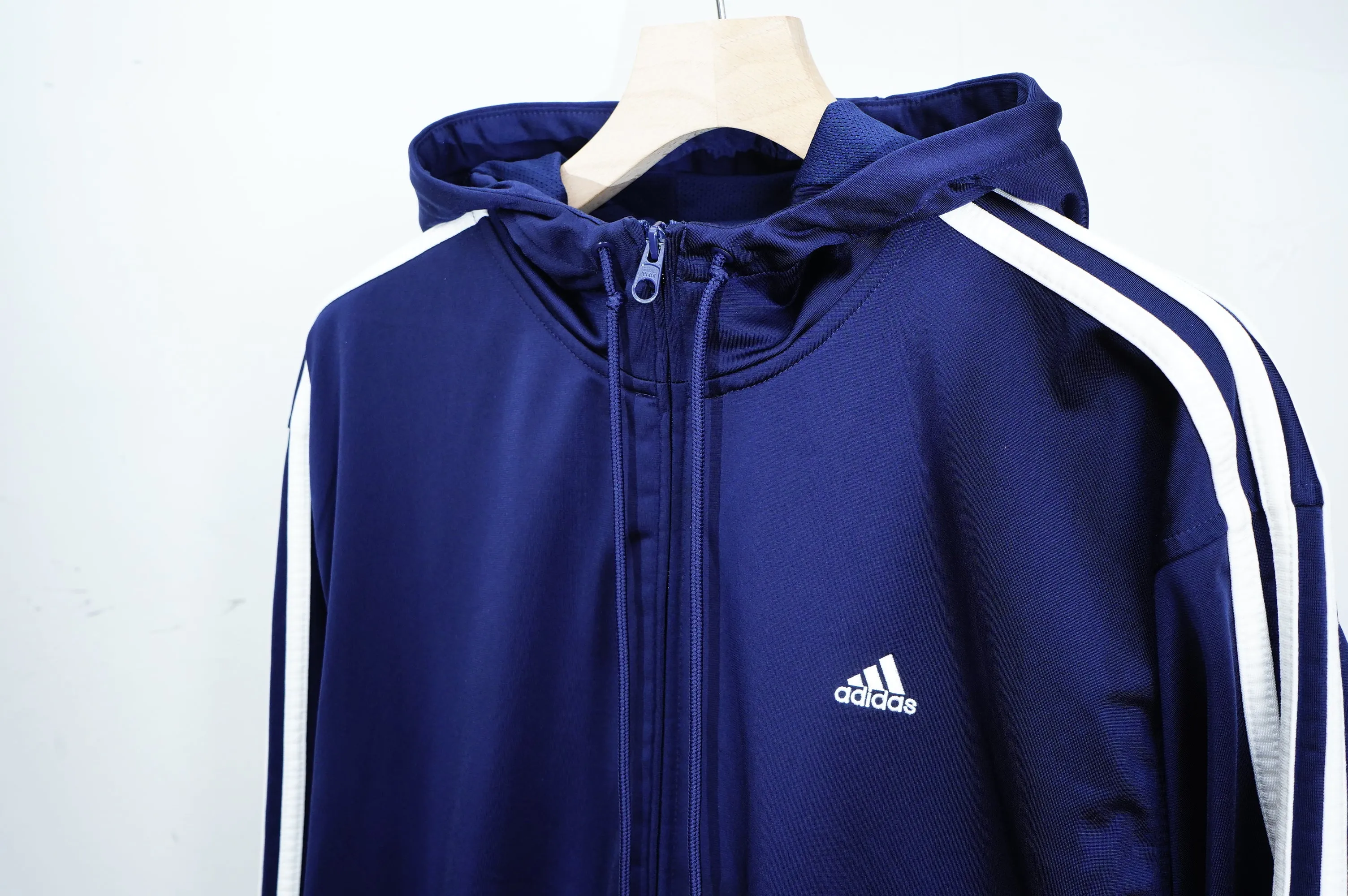 "adidas" -Hooded Track Jacket-