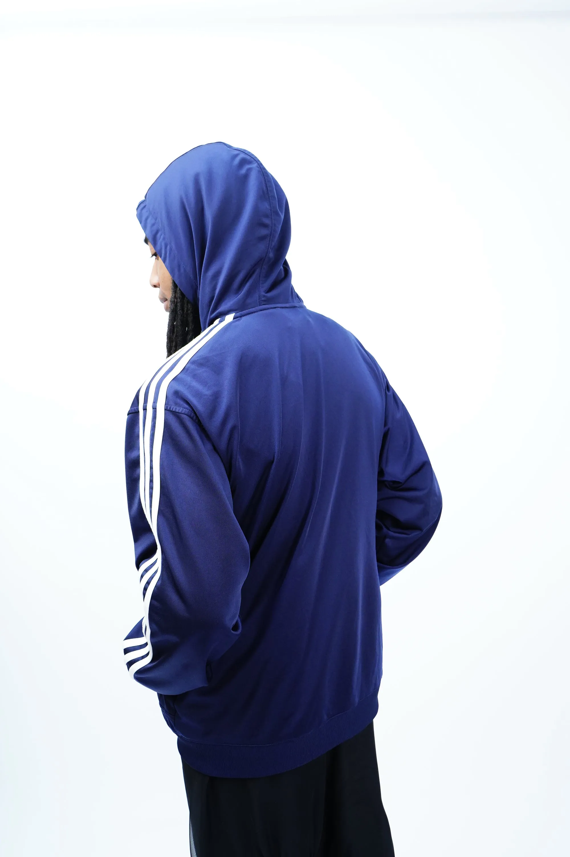 "adidas" -Hooded Track Jacket-