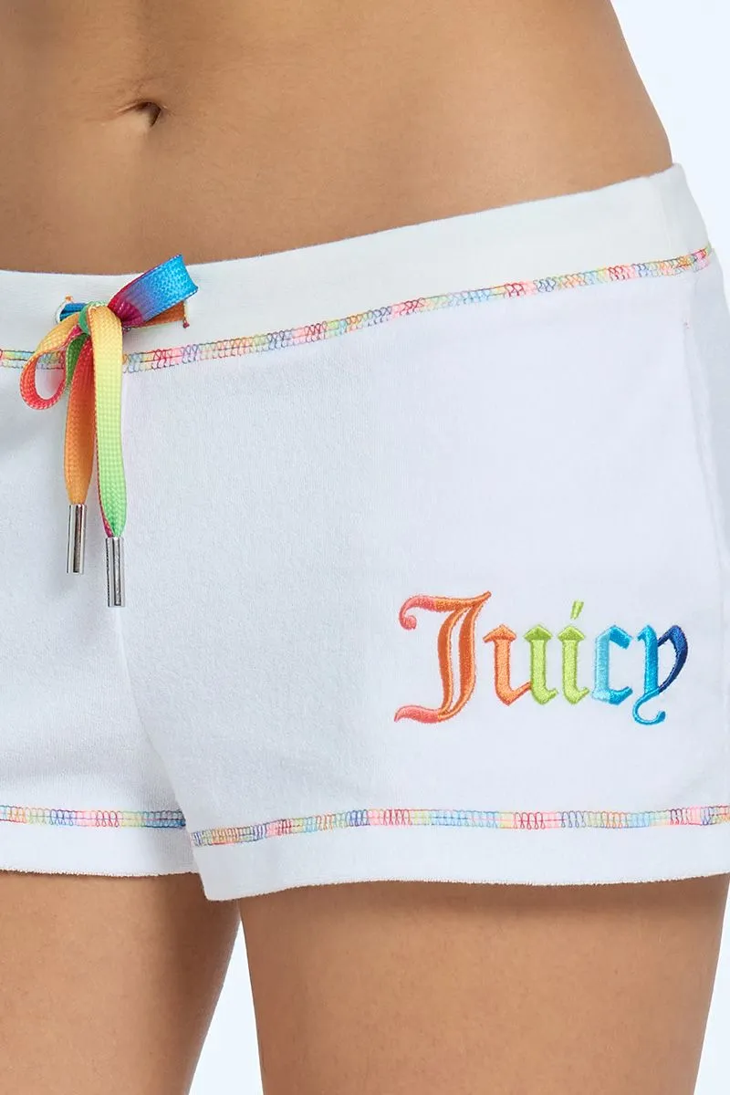 Rainbow Towel Terry Shorts