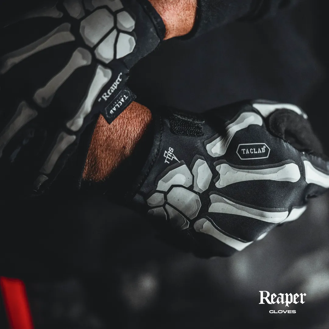 REAPER Tactical Skeleton Shooting Gloves