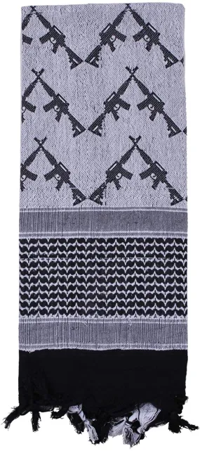 Rothco Crossed Rifles Shemagh Tactical Scarf