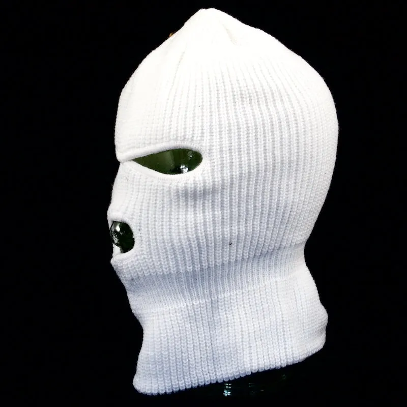 SAS-styled Balaclava in Acrylic. New. White.