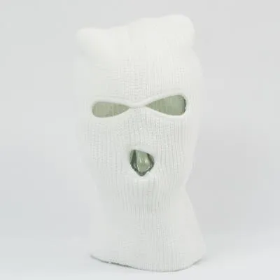 SAS-styled Balaclava in Acrylic. New. White.