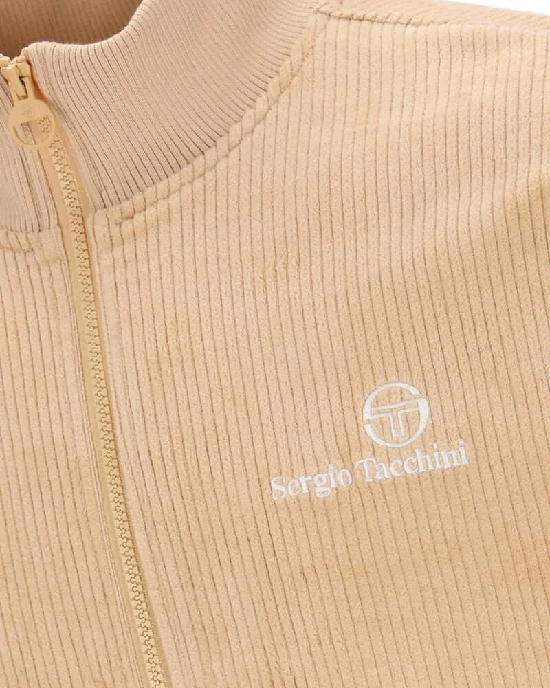 Sergio Tacchini EDGAR Corduroy Track Top Latte