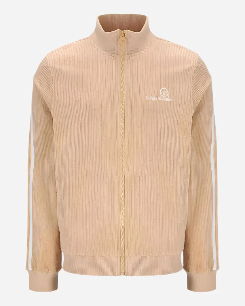 Sergio Tacchini EDGAR Corduroy Track Top Latte