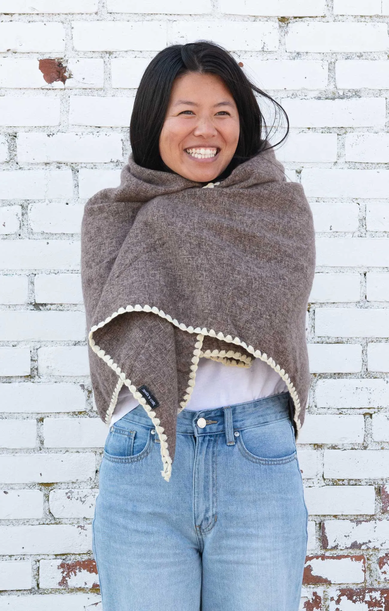 Sophia Asymmetrical Drape Scarf