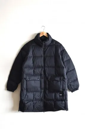 「TAION」packable volume down coat -dark navy-