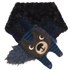 Teddy Bear Scarf Navy