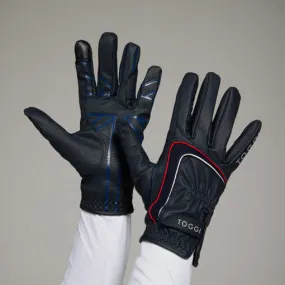 Toggi GBR Nation Riding Gloves Navy