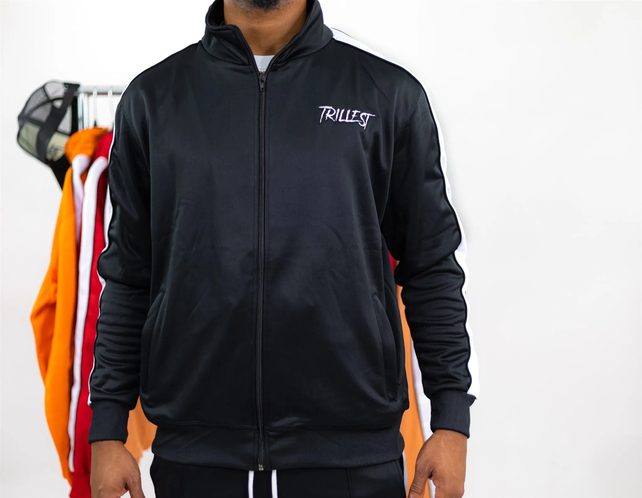 Trillest Signature Black Track Jacket