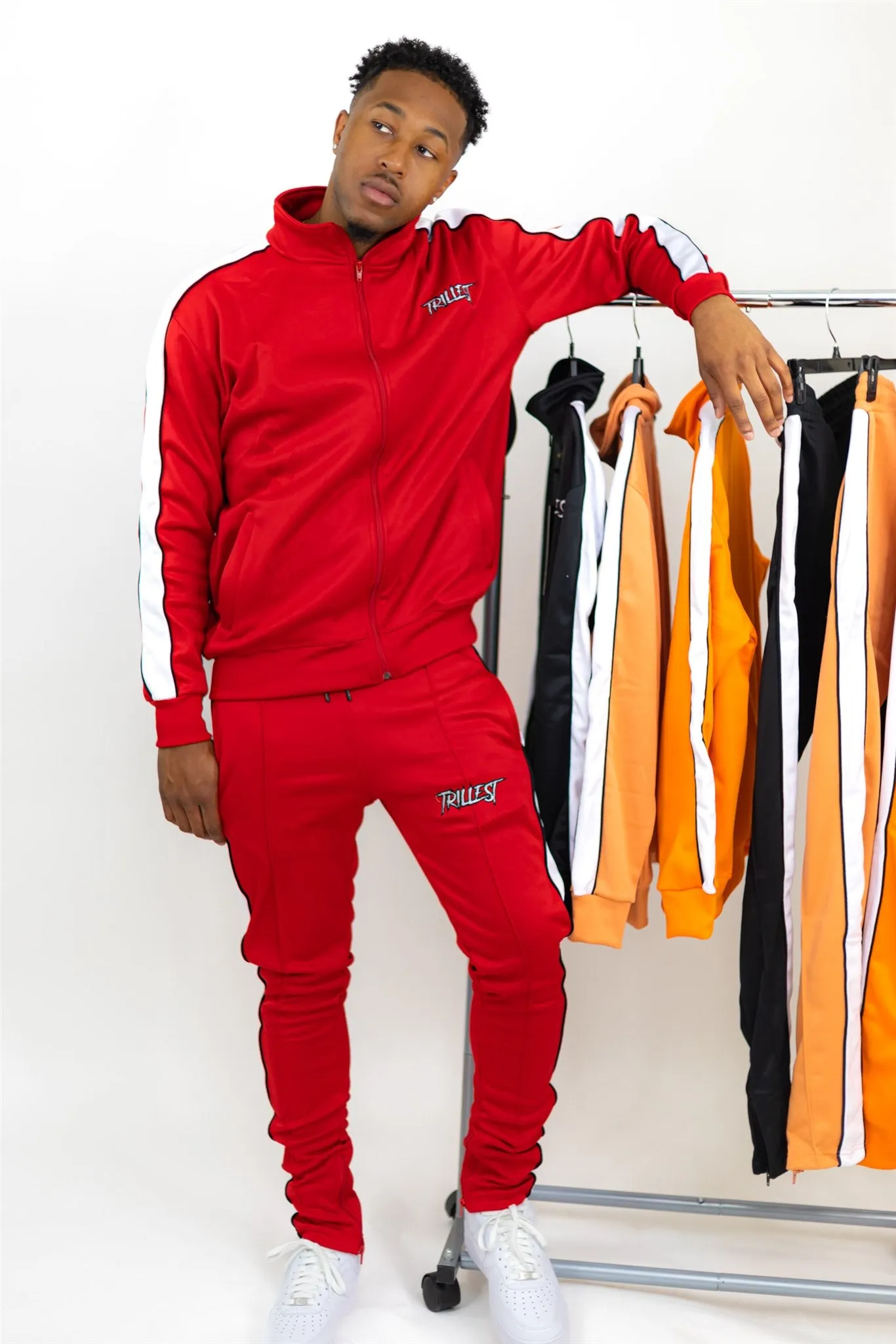 Trillest Signature Red Track Jacket