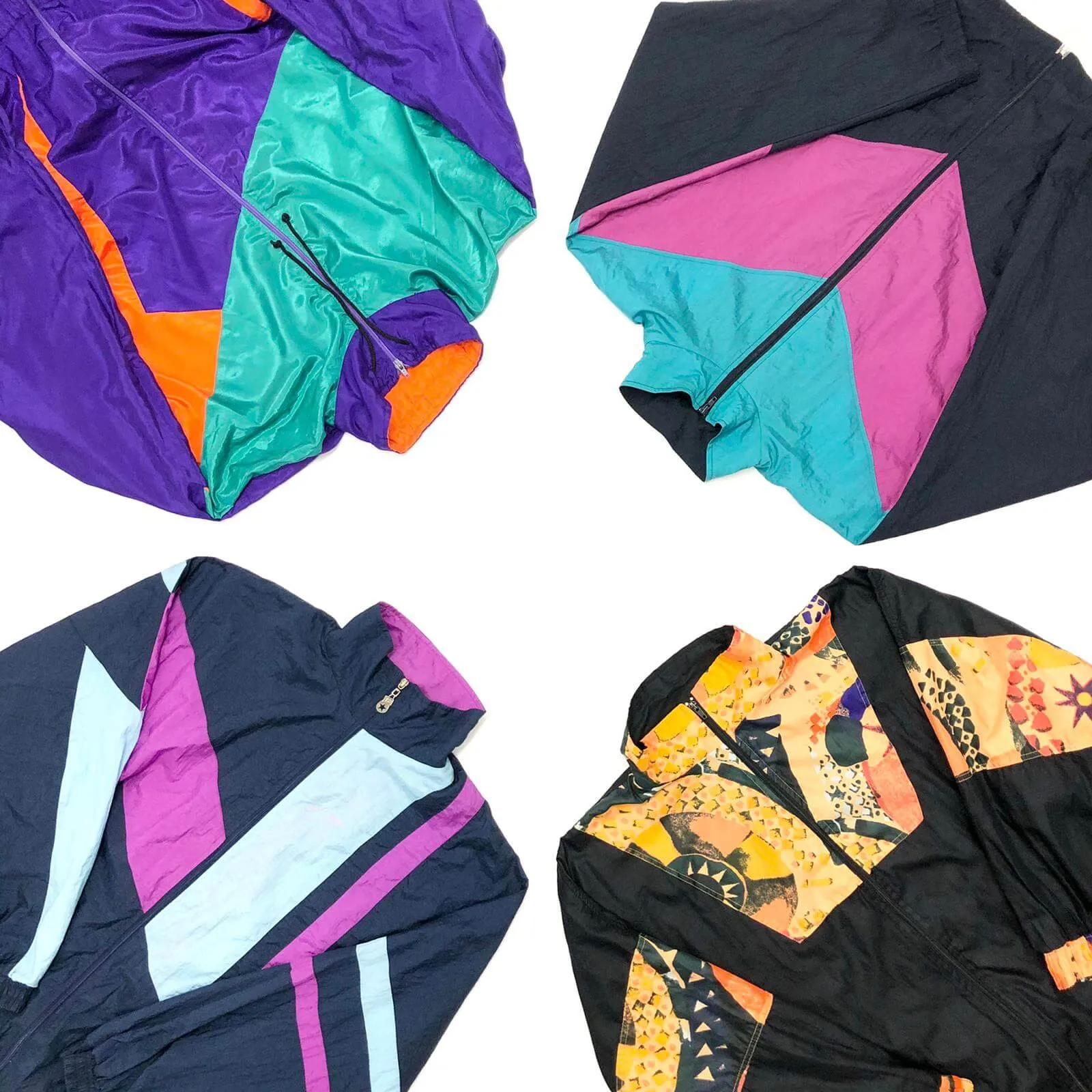 Vintage Shell Track Jackets Mix