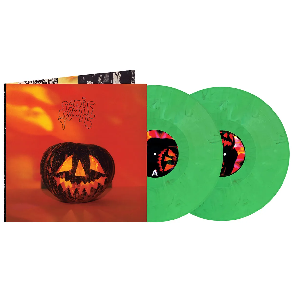 Walls Have Ears "UFO" Neon Green 2LP