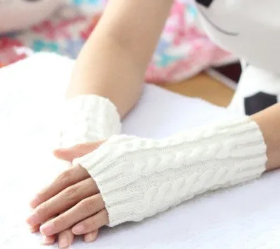 Warm Winter Fingerless Gloves