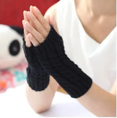 Warm Winter Fingerless Gloves