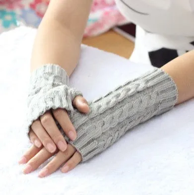 Warm Winter Fingerless Gloves