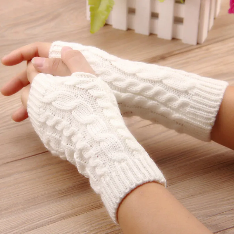 Warm Winter Fingerless Gloves