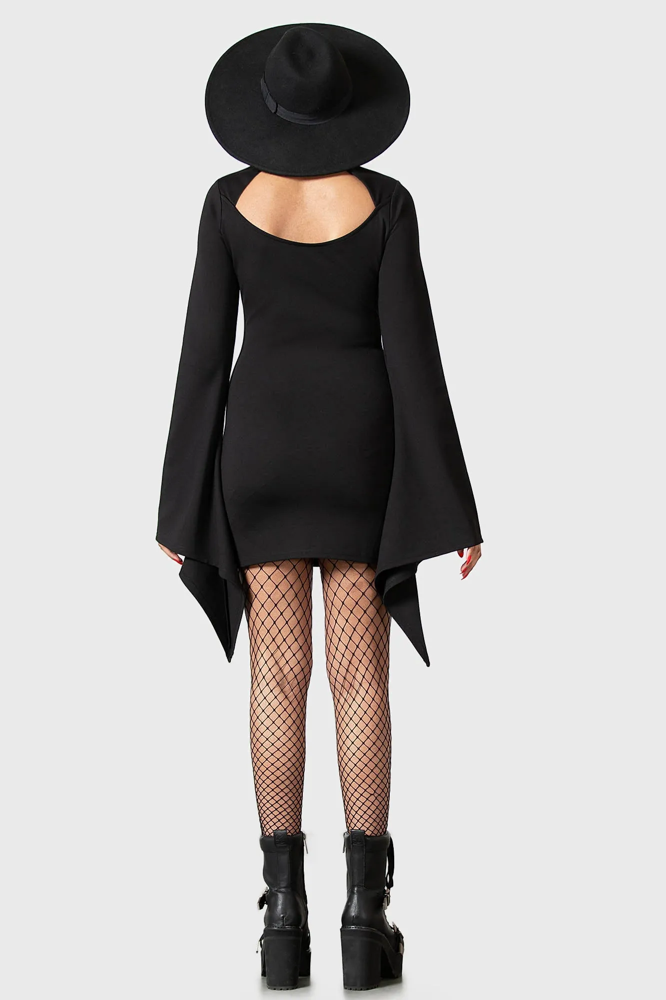 Witchural Long Sleeve Dress - Resurrect