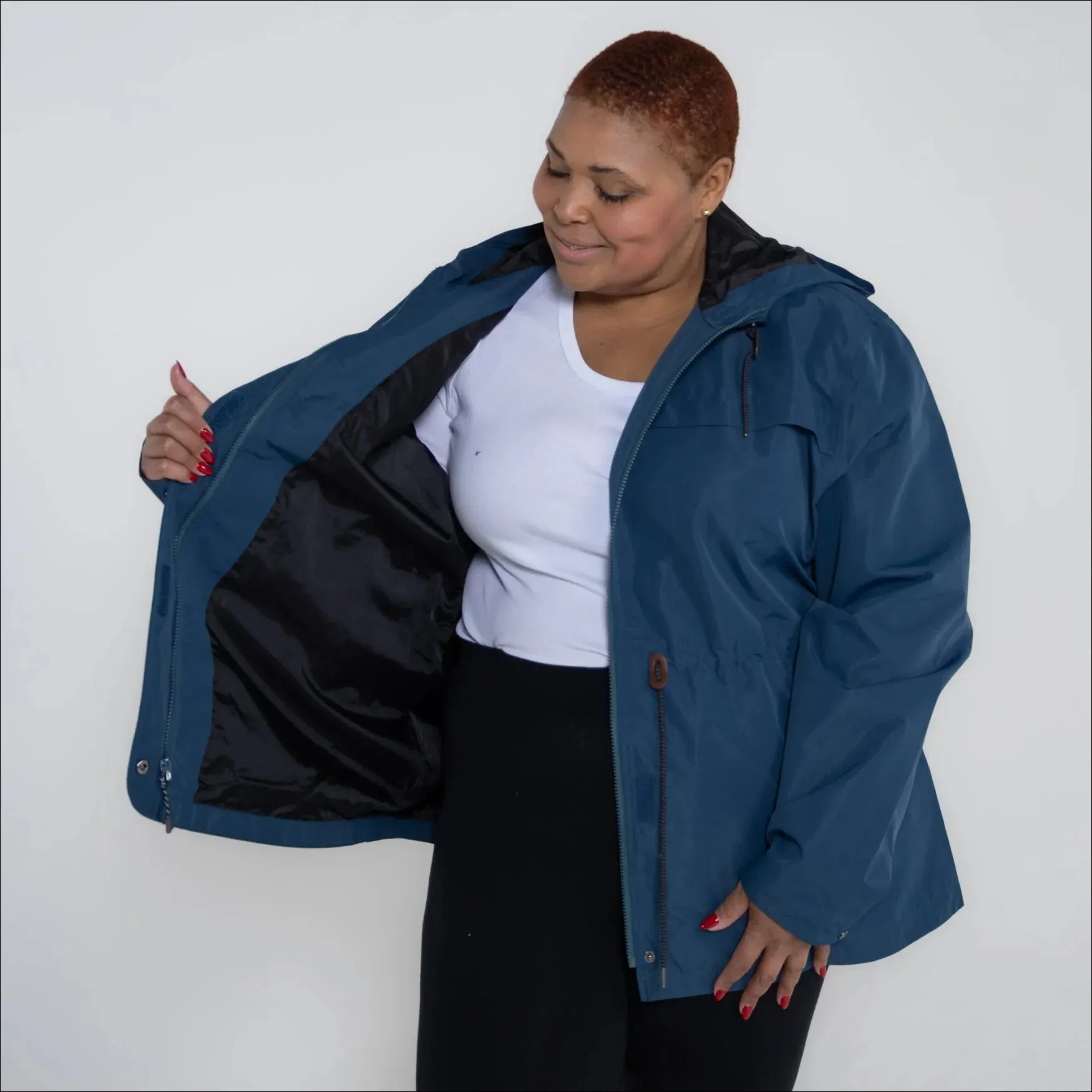 Women’s Plus Size Manchester Waterproof 2X-6X Rain Jacket