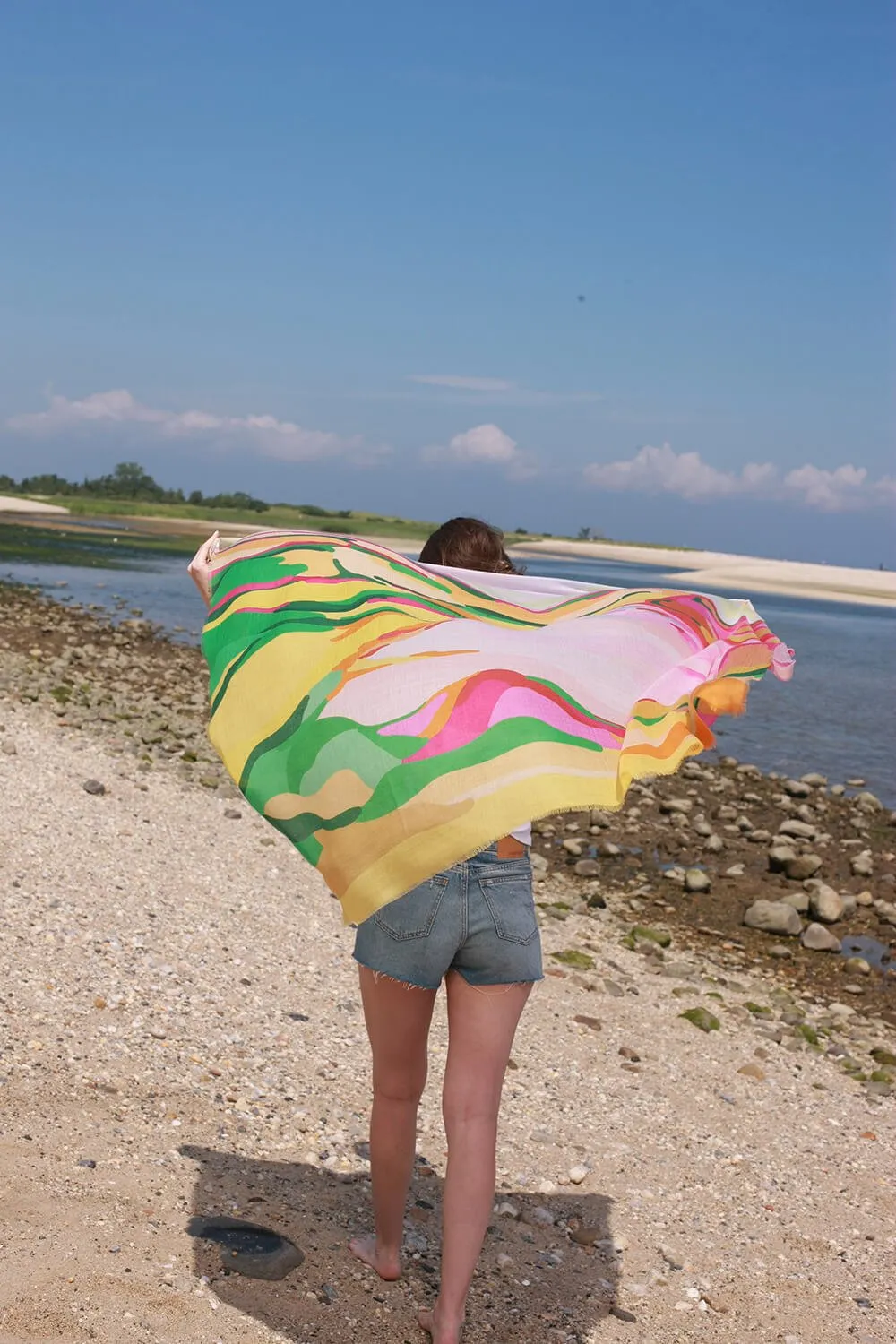 Wool Shawl Of The Harvest