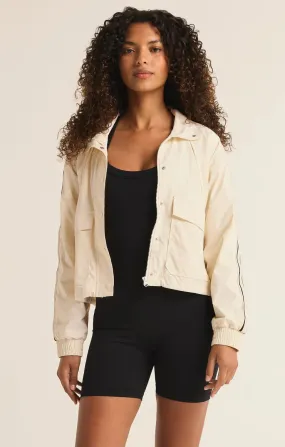 ZSU On Track Nylon Jacket in Sandstone