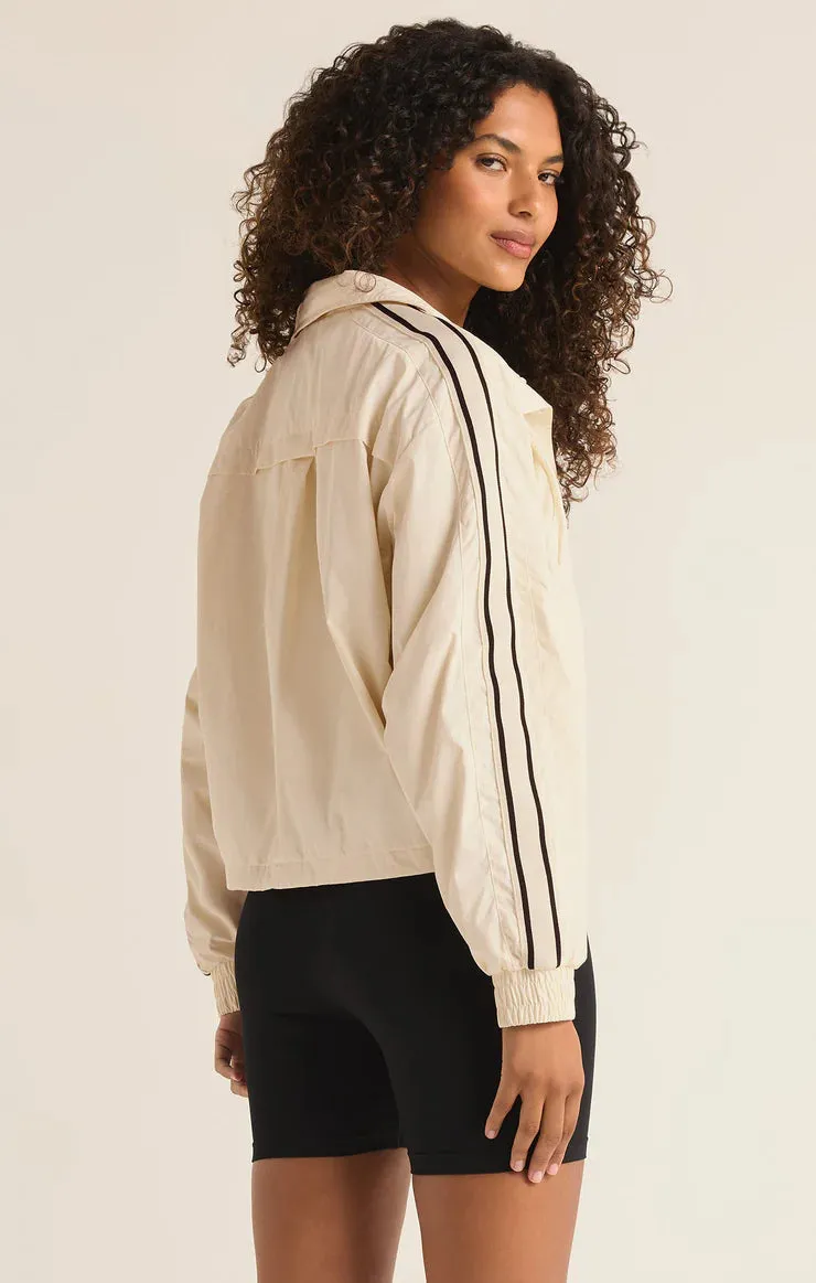 ZSU On Track Nylon Jacket in Sandstone